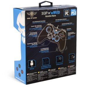 manette XGP Wired gaming spirit of gamer vanille fraise marketing et communication packaging, photo produit, shooting, boutique, amazon, graphisme, graphiste